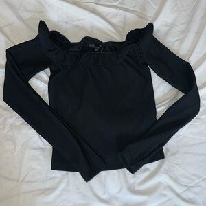 Dynamite Cropped off the Shoulder Top